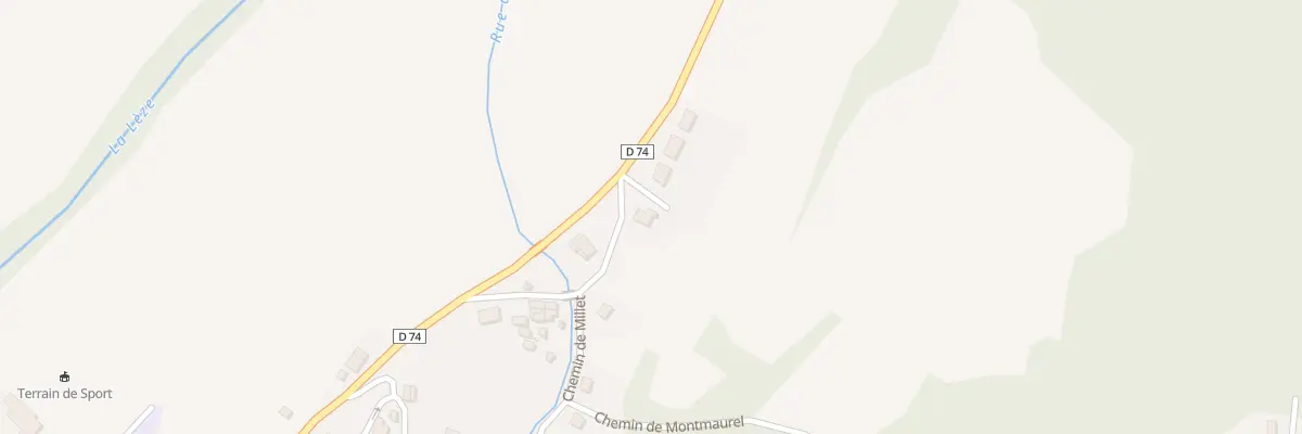 Plan du 98 Le Bonet à Beaumont-sur-Lèze