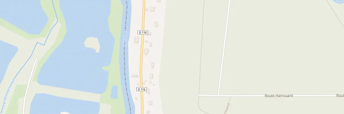 Plan du 40 Rue du Pont de Fer à Sorel-Moussel