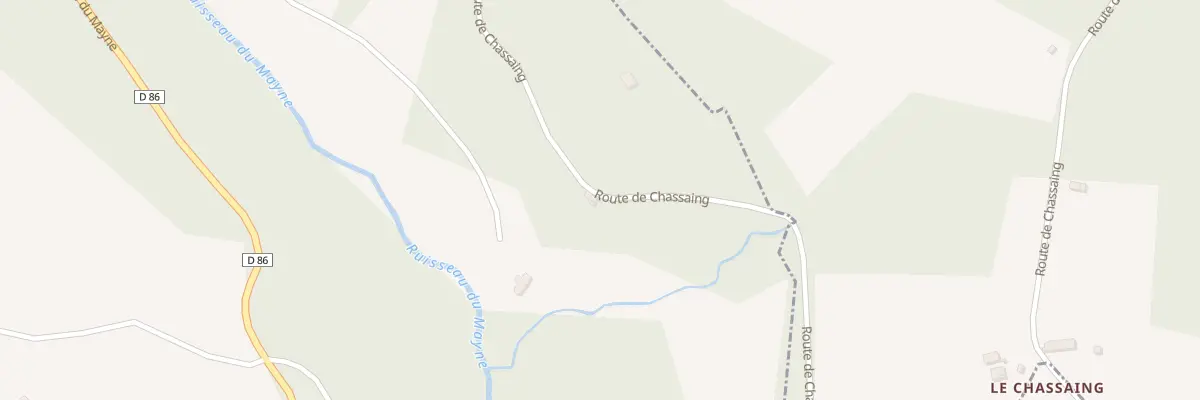 Plan du 5104 Le Bordial à Chabrignac