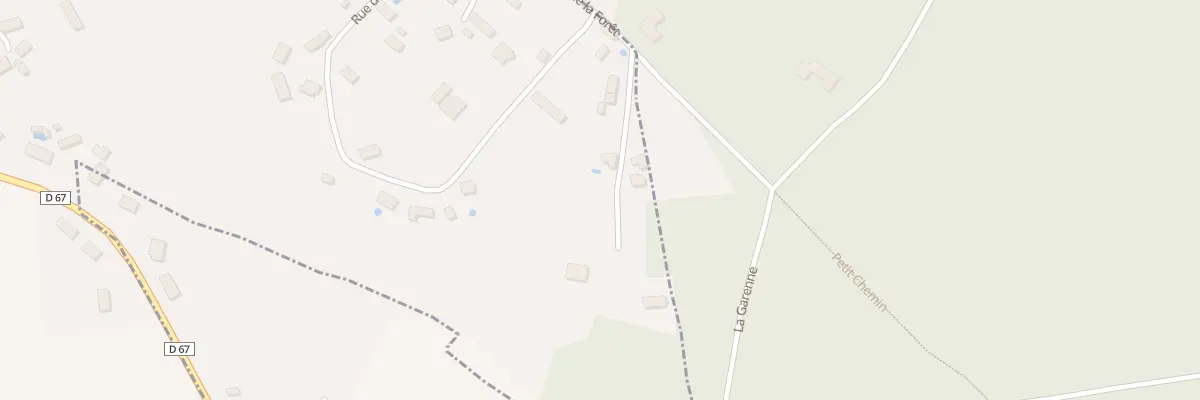 Plan du 6 Che de la Garenne à Bretagnolles