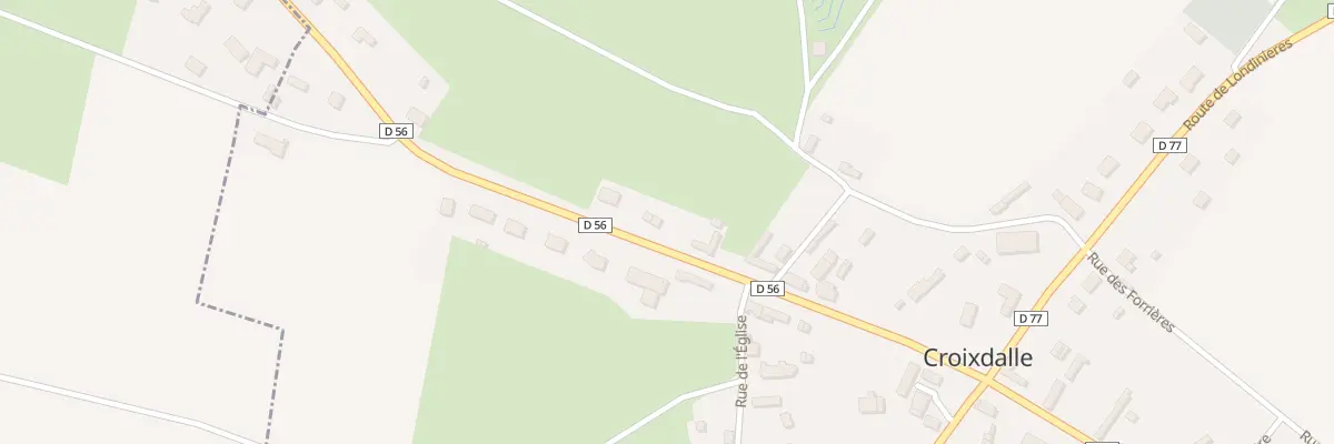 Plan du 16 Rte de Saint Nicolas à Croixdalle