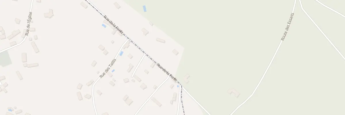 Plan du 15 Rte de la Foret à La Boissière