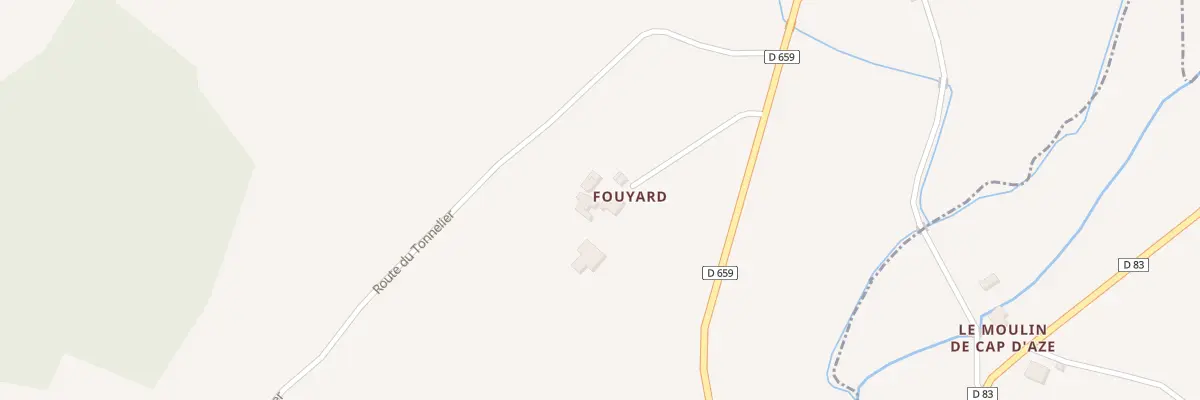 Plan du 5803 Fouyard à Castelnau-Montratier