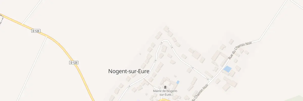 Plan du 21 Rue des Bles à Nogent-sur-Eure