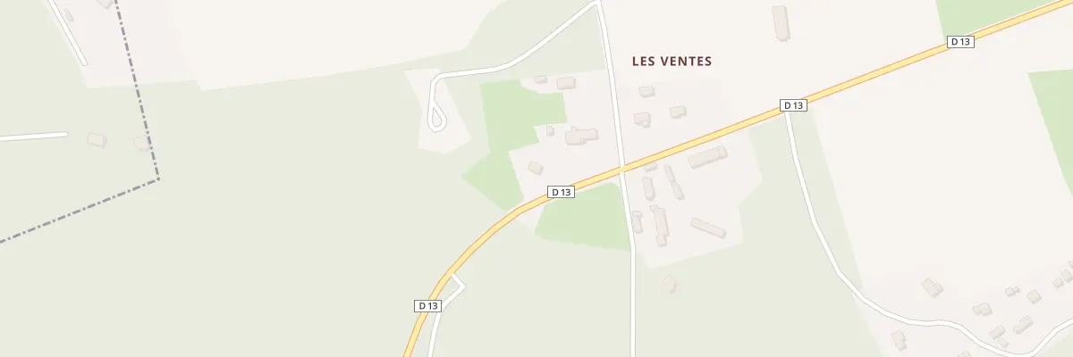 Plan du 606 Rte du Maquis à Saint-Denis-le-Thiboult