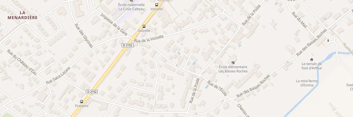 Plan du 4 Rue de l’Ecole à La Chaussée-Saint-Victor