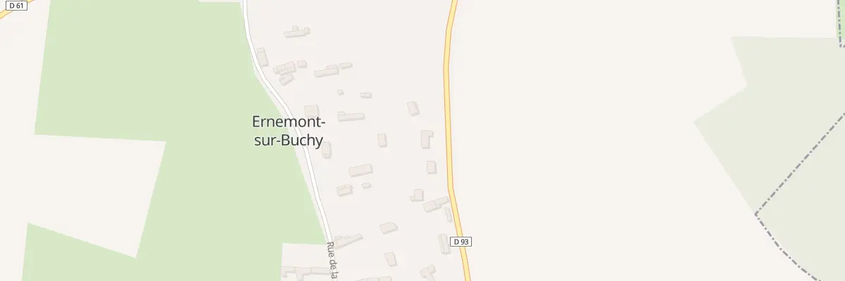 Plan de la Rue des Prairies à Ernemont-sur-Buchy