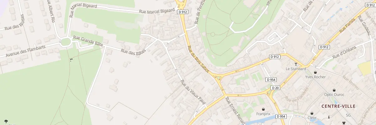 Plan du 17 Rue du Bois Sabot à Dreux