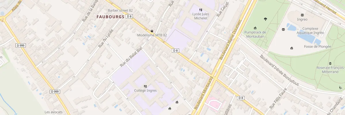 Plan du 29 Rue Faubourg Lacapelle à Montauban