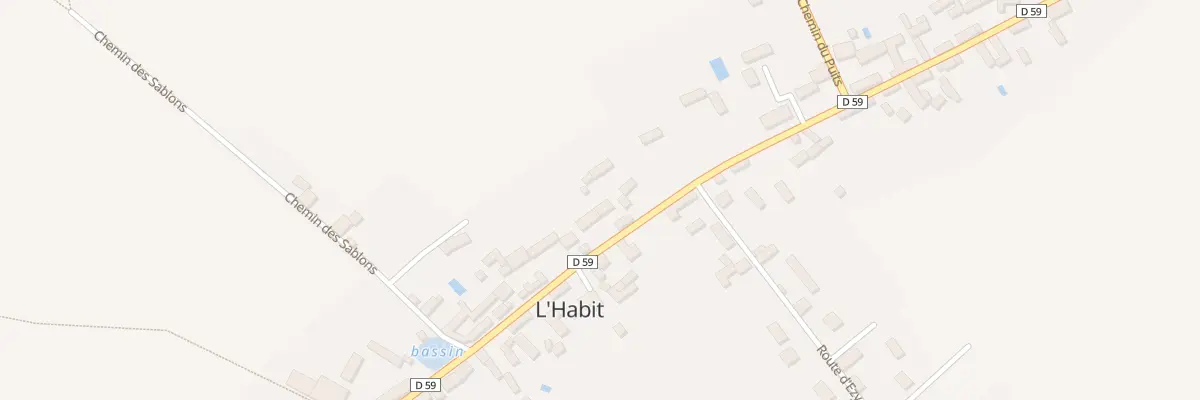 Plan du 36 Rue de la Mairie à L’Habit