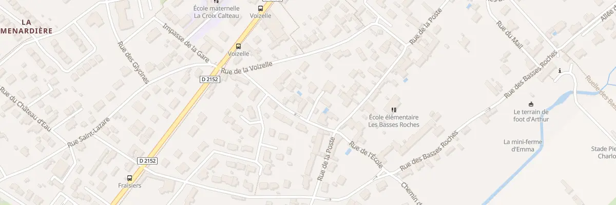 Plan du 6 Rue de l’Ecole à La Chaussée-Saint-Victor