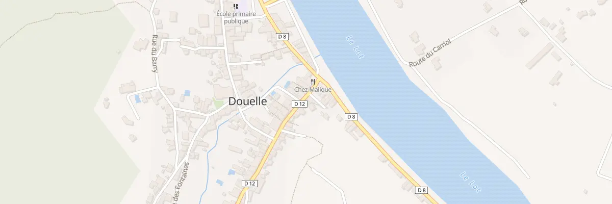 Plan du 1155 Rue des Tonneliers à Douelle