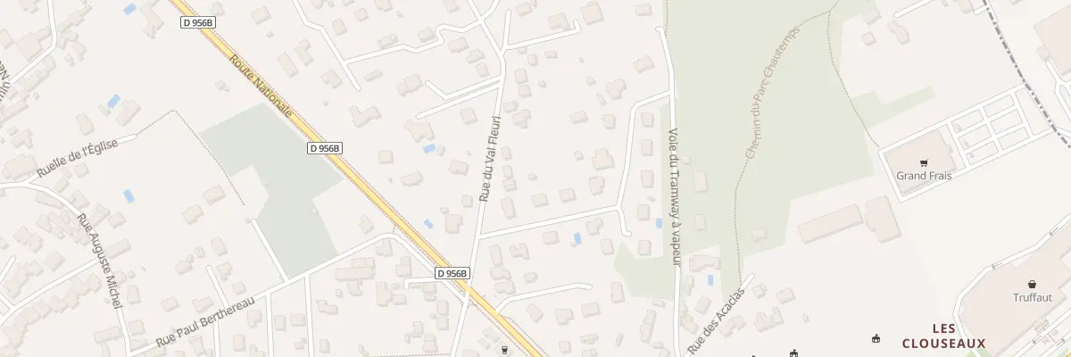 Plan du 9 Rue du Val Fleuri à Saint-Gervais-la-Forêt