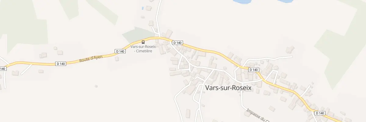 Plan du 8 Rue Des Puits à Vars-sur-Roseix