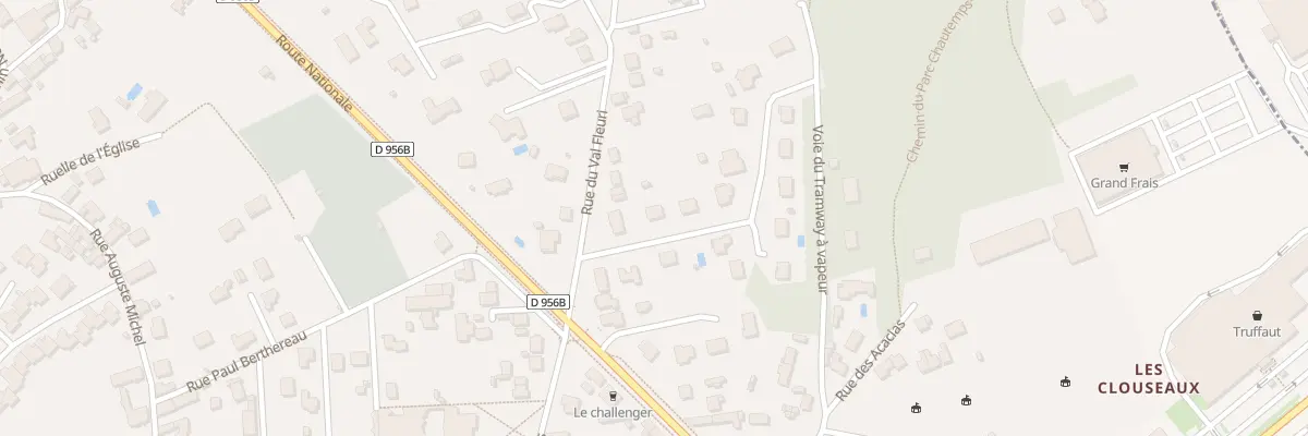 Plan du 2 Rue Simone Veil à Saint-Gervais-la-Forêt