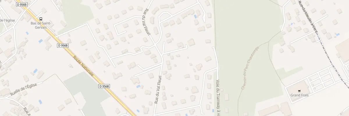 Plan du 25 Rue du Val Fleuri à Saint-Gervais-la-Forêt