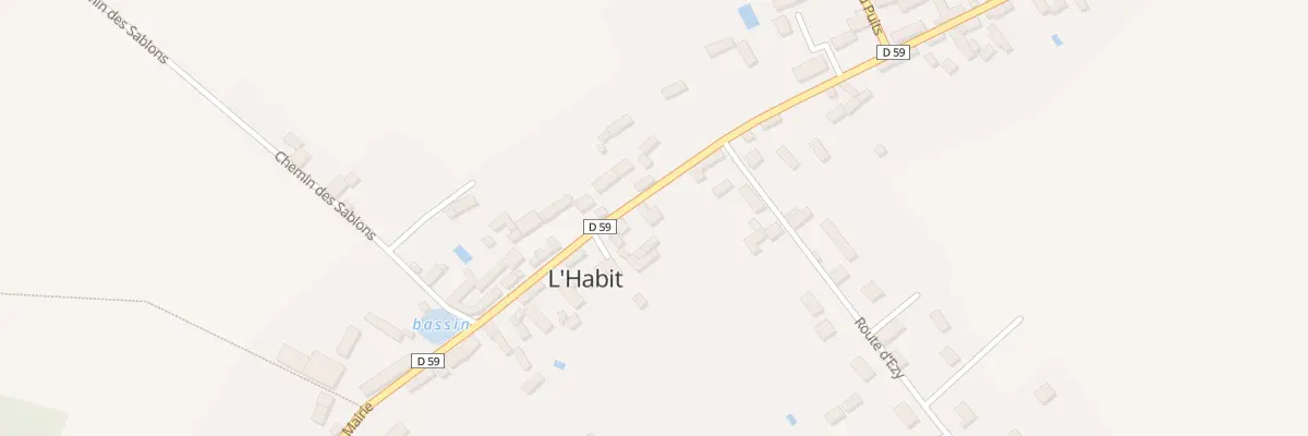Plan du 37 Rue de la Mairie à L’Habit