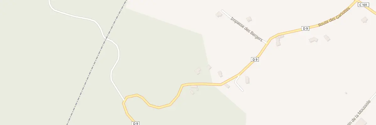 Plan du 662 Rte des Gariottes à Nuzéjouls