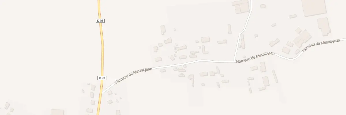 Plan du 527 Le Mesnil Jean à Boissay