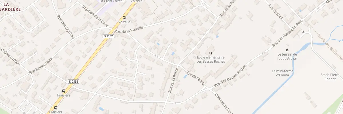 Plan du 8 Rue de l’Ecole à La Chaussée-Saint-Victor