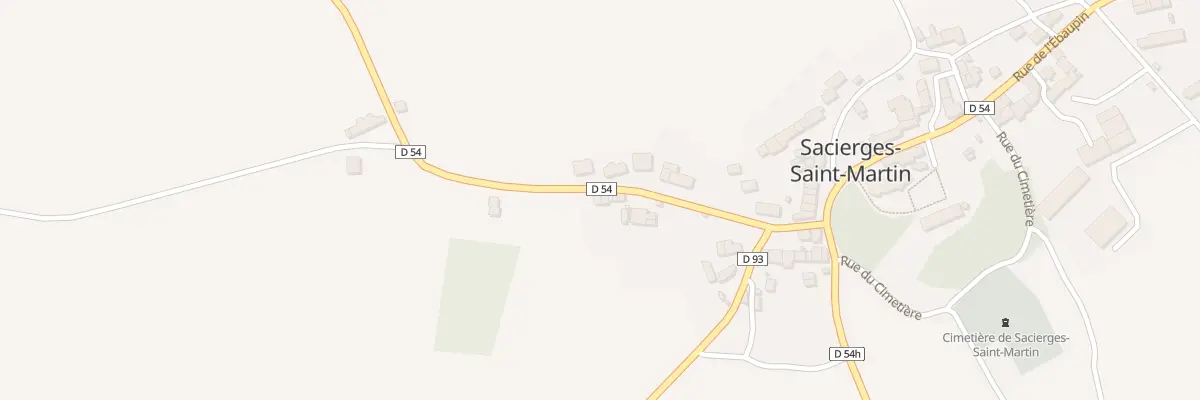 Plan du 9 Rue des Chennevières à Sacierges-Saint-Martin