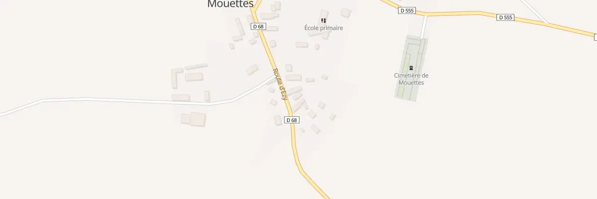 Plan du 14 Rte d’Ezy à Mouettes