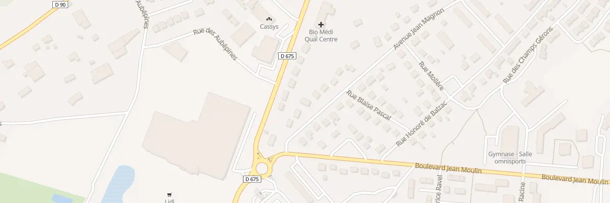 Plan du 62 Av Jean Magnon à Saint-Aignan