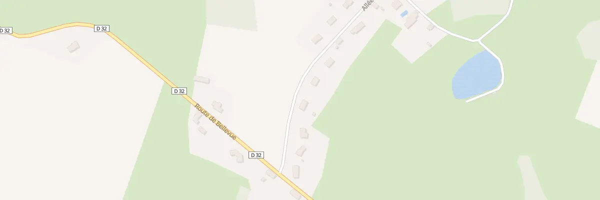 Plan du 9003 Bellevue à Saint-Hilaire-Bonneval