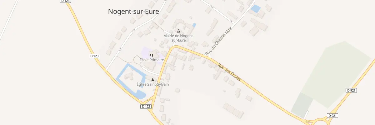 Plan du 16 Rue des Ecoles à Nogent-sur-Eure