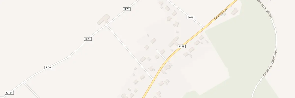 Plan du 3 All des Vignes à Chitenay