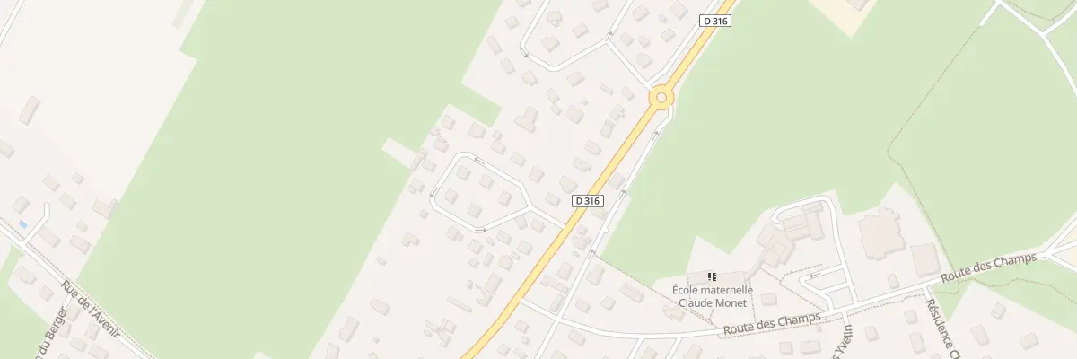 Plan du 3 Rue du Catillon à Mesnil-sur-l’Estrée