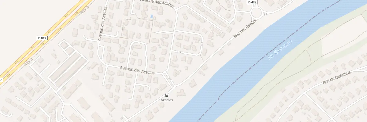 Plan du 1 Rue des Sorbiers à Roques