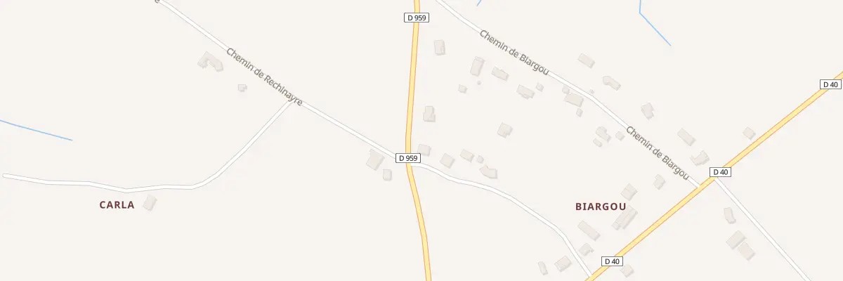 Plan du 264 Che de la Briqueterie à L’Honor-de-Cos