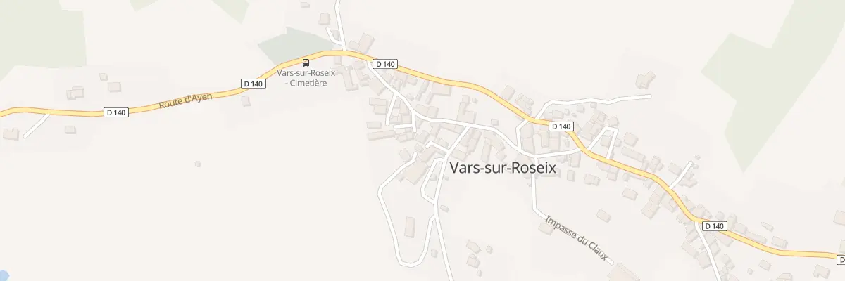 Plan du 3 Imp Des Glycines à Vars-sur-Roseix
