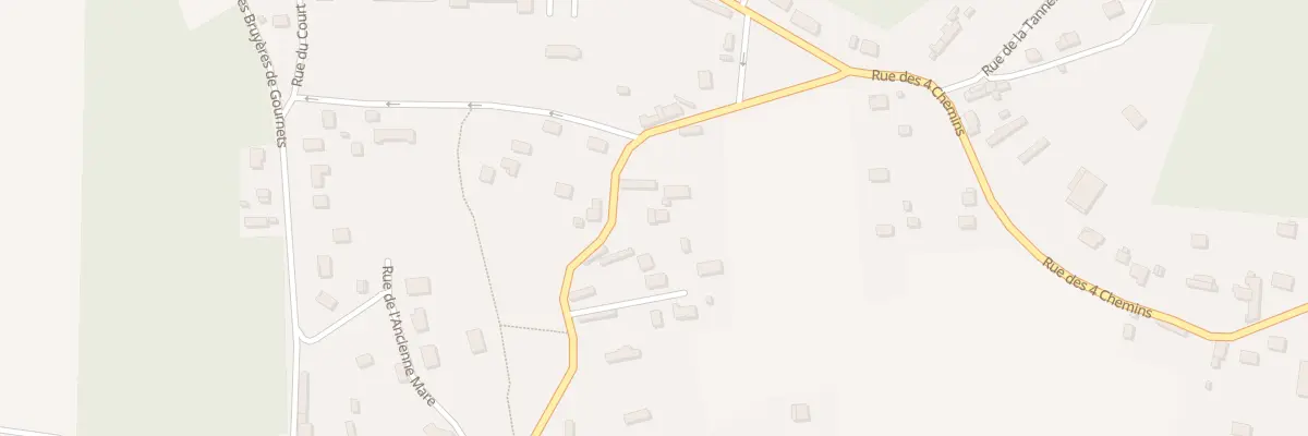 Plan du 7 Rue des Gournets à Vandrimare