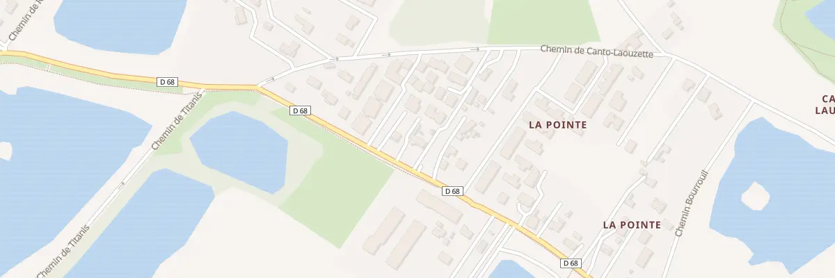 Plan du 38 Rte de Villeneuve à Roques