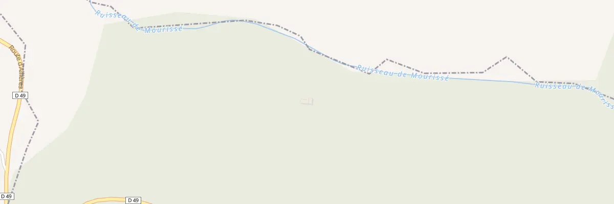 Plan du 31 Goudou à Allières