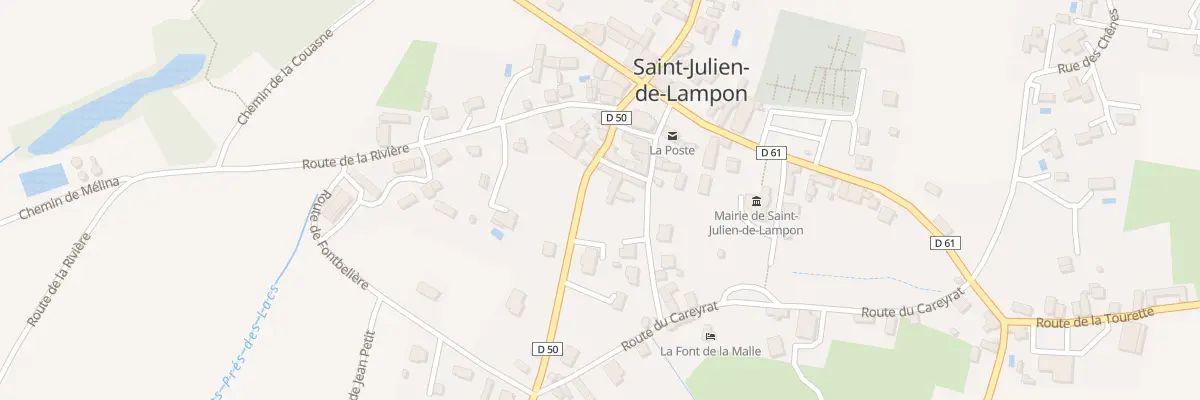 Plan du 67 Rte de Sainte-Mondane à Saint-Julien-de-Lampon