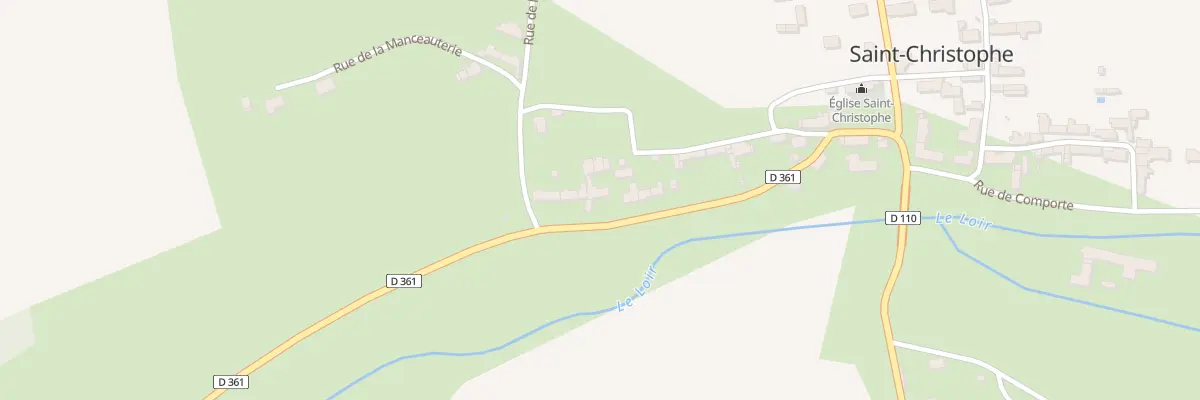 Plan du 19 Rte de Marboué à Saint-Christophe