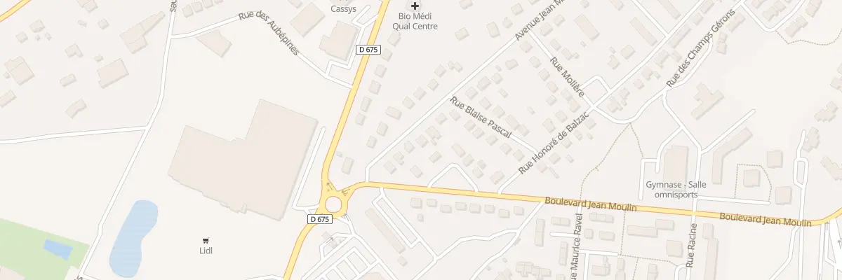 Plan du 65 Av Jean Magnon à Saint-Aignan