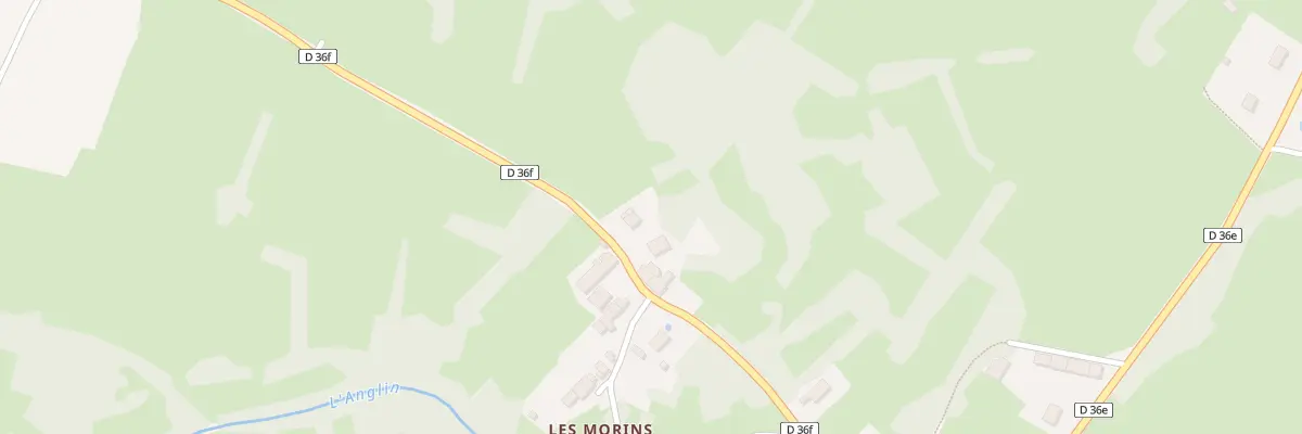 Plan du 10 Les Morins à La Châtre-Langlin