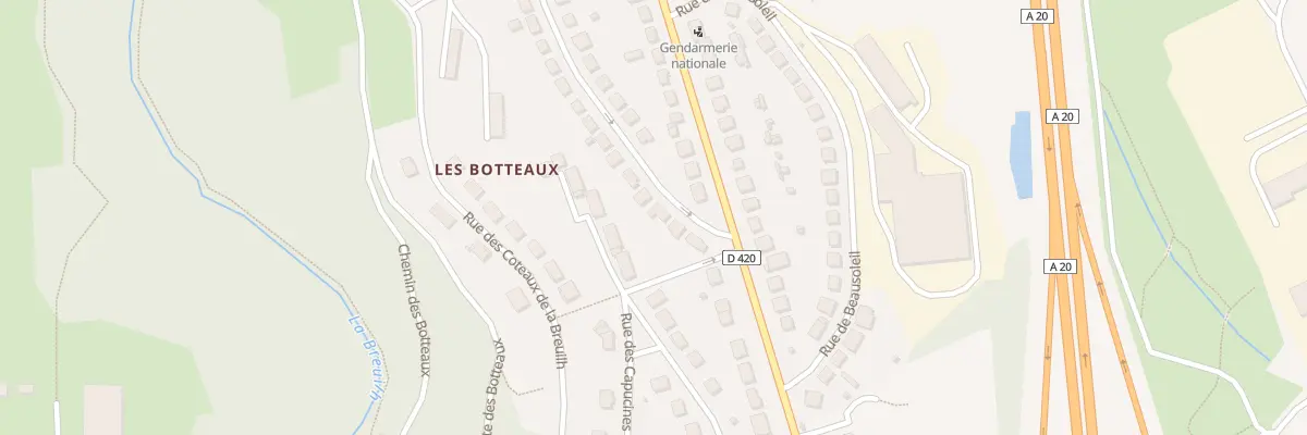 Plan du 26 Rue du Collège à Pierre-Buffière