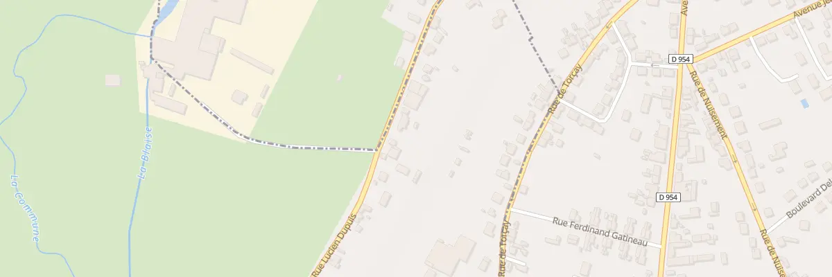 Plan du 54B Rue Lucien Dupuis à Vernouillet
