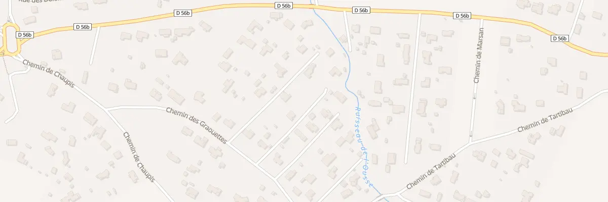Plan du 23B Che des Graouettes à Saubens