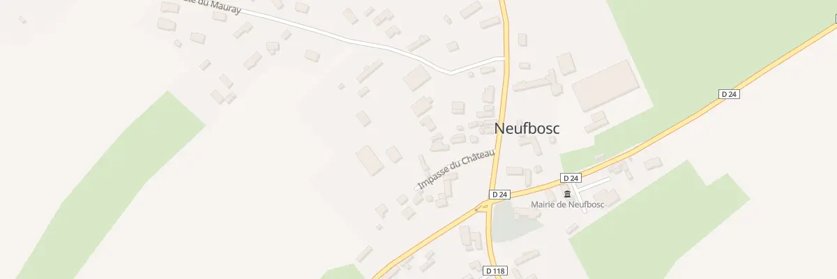 Plan du 5077 Le Bourg à Neufbosc