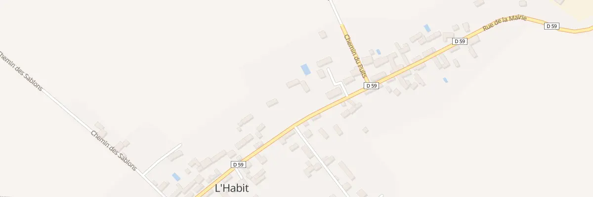 Plan du 32 Rue de la Mairie à L’Habit