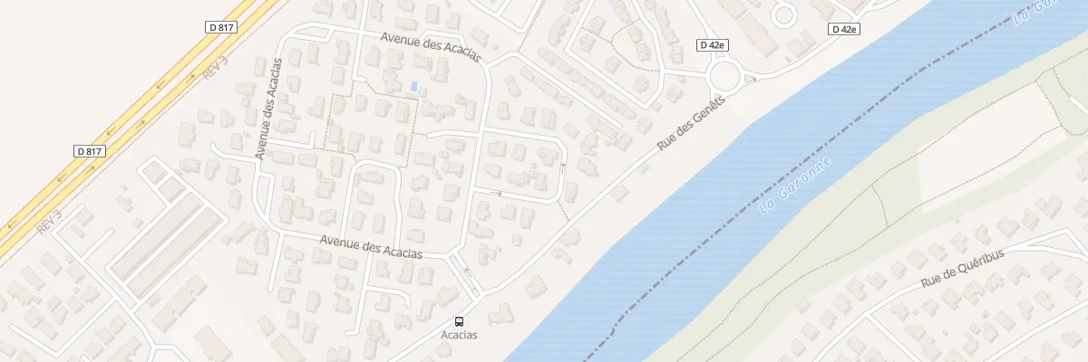 Plan du 6 Rue des Sorbiers à Roques