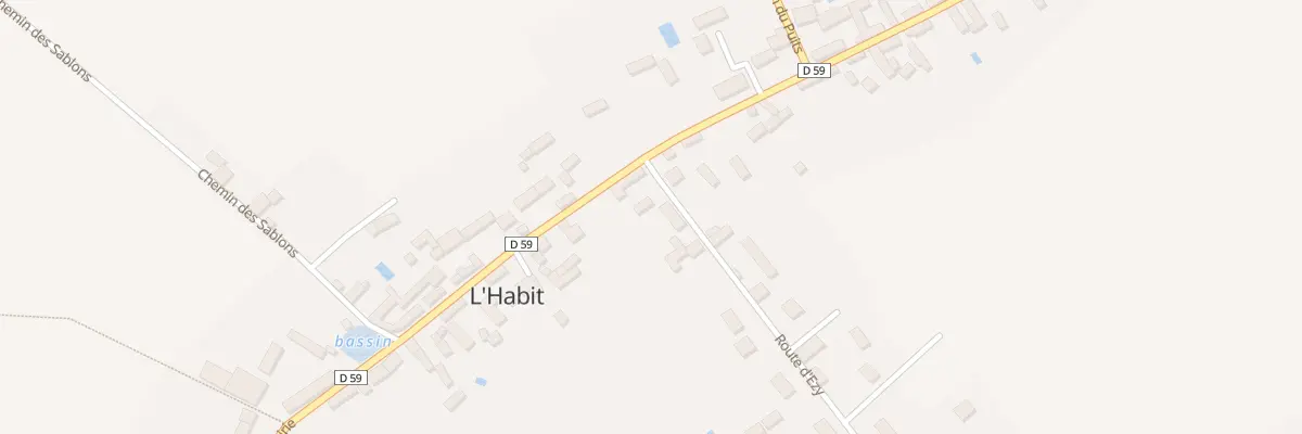 Plan du 4 Rte d’Ezy à L’Habit