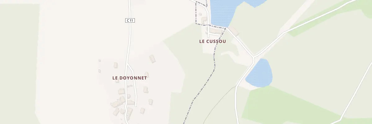 Plan du 5531A Le Dognonet à Rilhac-Rancon
