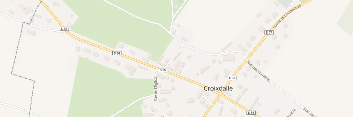 Plan du 5067 Le Bourg à Croixdalle